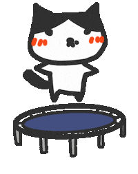 Sport Trampolining Sticker by yomoyeah