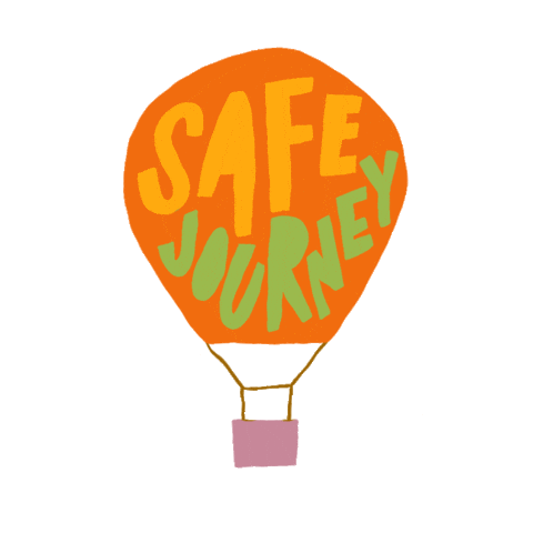 Stay Safe On My Way Sticker by All Better