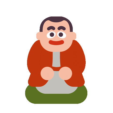 Raccoon Dog Tanuki Sticker by Where to go in Japan?