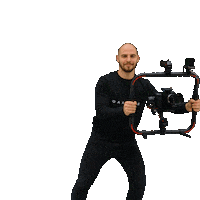 BartOakwise film video filmmaker cameraman Sticker