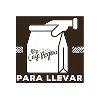 Para Llevar Sticker by Cafe Regina