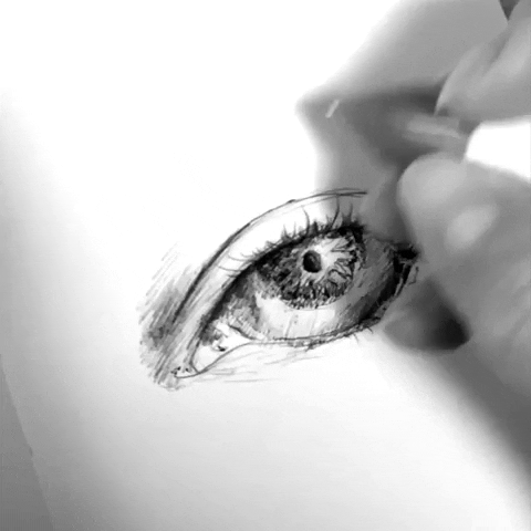 Drawing Eye GIF