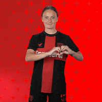 I Love You Heart GIF by Bayer 04 Leverkusen