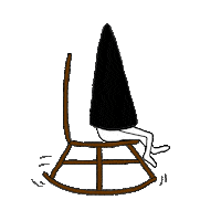 Nosebleedinc chill smoke meditation calm Sticker