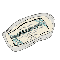 Cyprus Halloumi Sticker by Studd Cheese