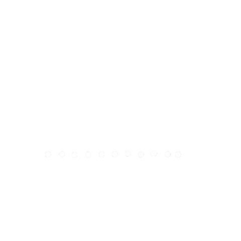 WittyInk white line simple dots Sticker