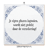 Humor Spreuk Sticker by Tegelspreuken.nl