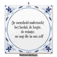 Nl Wijsheid Sticker by Tegelspreuken.nl