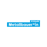 Metal Dashandwerk Sticker by #JAzubi