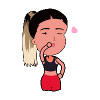 Flor Senos Sticker