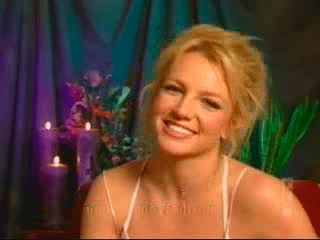 britney spears interview GIF