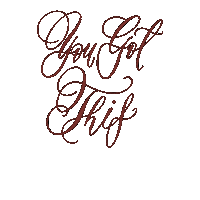 Calligraphy Youvegotthis Sticker