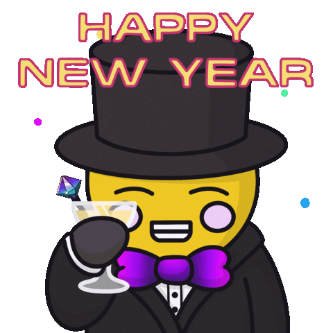 Happy New Year Love Sticker by Space Riders