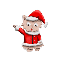 Santa Claus Christmas Sticker