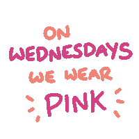 Mean Girls Pink Sticker