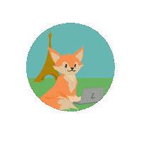 Fox Paris Sticker by LioxFoundation