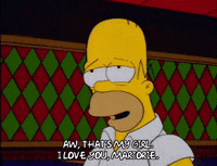 drunk homer simpson GIF