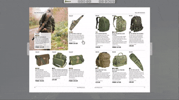 flipbook catalogue GIF by Military 1st
