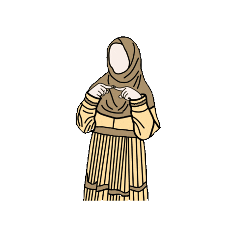singlelillah cute beautiful islam muslim Sticker