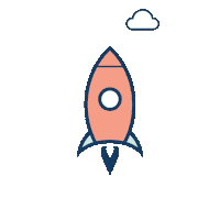 rocket interagetv Sticker