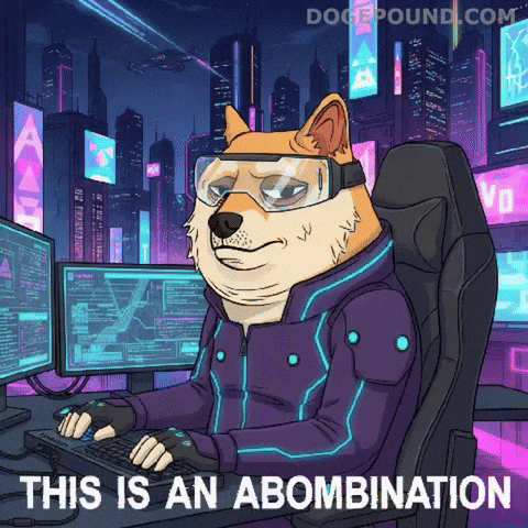 Disgusted Brand GIF by Doge Pound