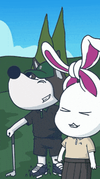HazardHunters funny animation laugh laughing GIF