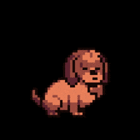 Dog Thinking GIF by Abstract HotDogs