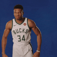 Giannis Antetokounmpo Basketball GIF by Milwaukee Bucks