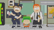 talking kyle broflovski GIF by South Park 