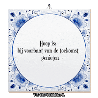 Hoop Nl Sticker by Tegelspreuken.nl