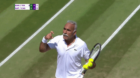 mansour bahrami model GIF by Wimbledon