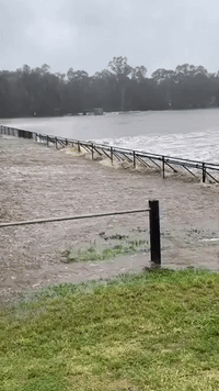 Power Out, Roads and Ovals Flooded as Wild Weather Lashes Victoria
