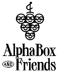 Friends Wine Sticker by Alpha Box & Dice