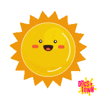 Sun Sunshine Sticker by Dogs in Town