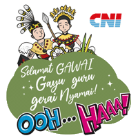 cnimalaysia cni cnimalaysia cnistickers gawai Sticker