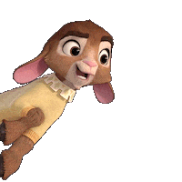 Look Goat Sticker by Walt Disney Animation Studios