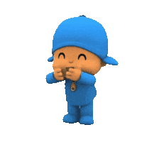 Happy Cracking Up Sticker by Pocoyo