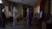 Doors Open Wedding GIF