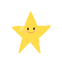 Happy Star Sticker