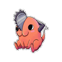 Chainsaw Miyake Sticker