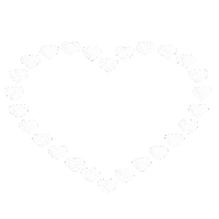 In Love Coeur Sticker