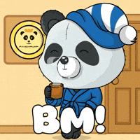 Coffee Gm GIF by PandaPals