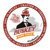 Apple Virginia Sticker by Buskey Cider
