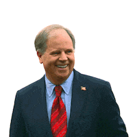 DougJonesHQ sticker alabama jones senate Sticker
