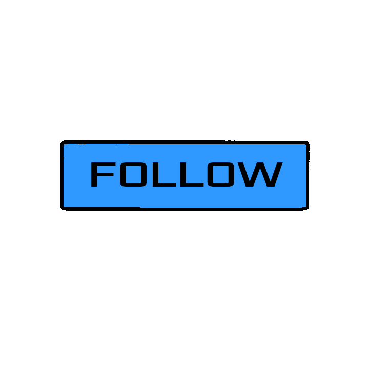 Following Follow Me Sticker