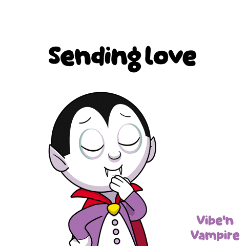 Flying Kiss Love GIF by VeeFriends