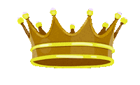 Gold Crown Star Sticker by YouTube