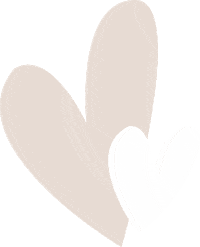 Miloomi hearts nude white hearts miloomipl Sticker