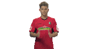 sc freiburg hello Sticker by Bundesliga
