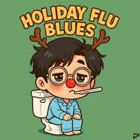 Feeling Awful Red Nose GIF by Persona